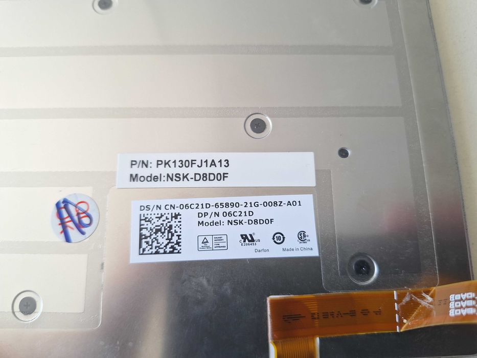 Tastatură laptop Dell Alienware M17x R3 NSK-D8D0F pentru piese sau reparații