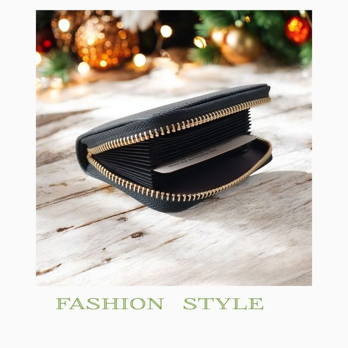 Калъф за документи от естествена кожа