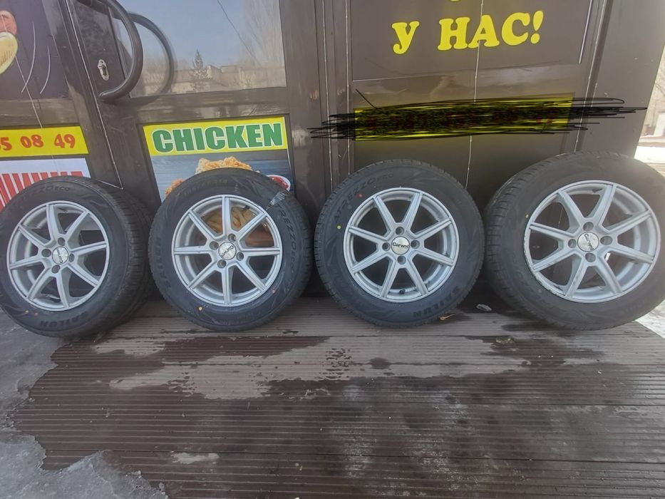 Летняя резина с титанкой