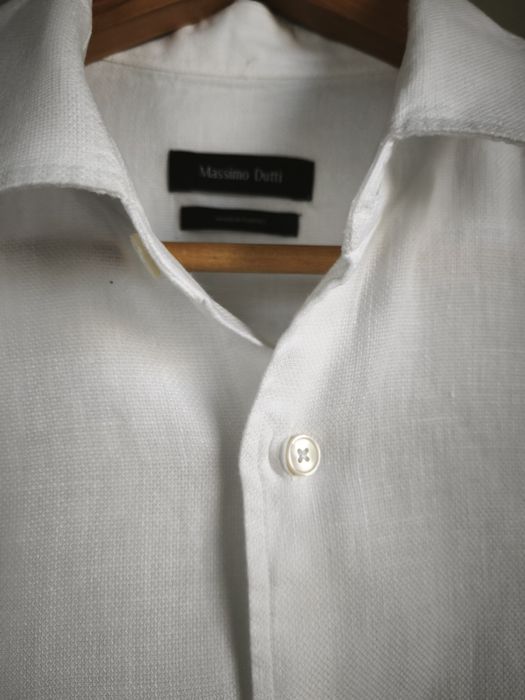 Massimo Dutti, мъжка ленена риза, размер L