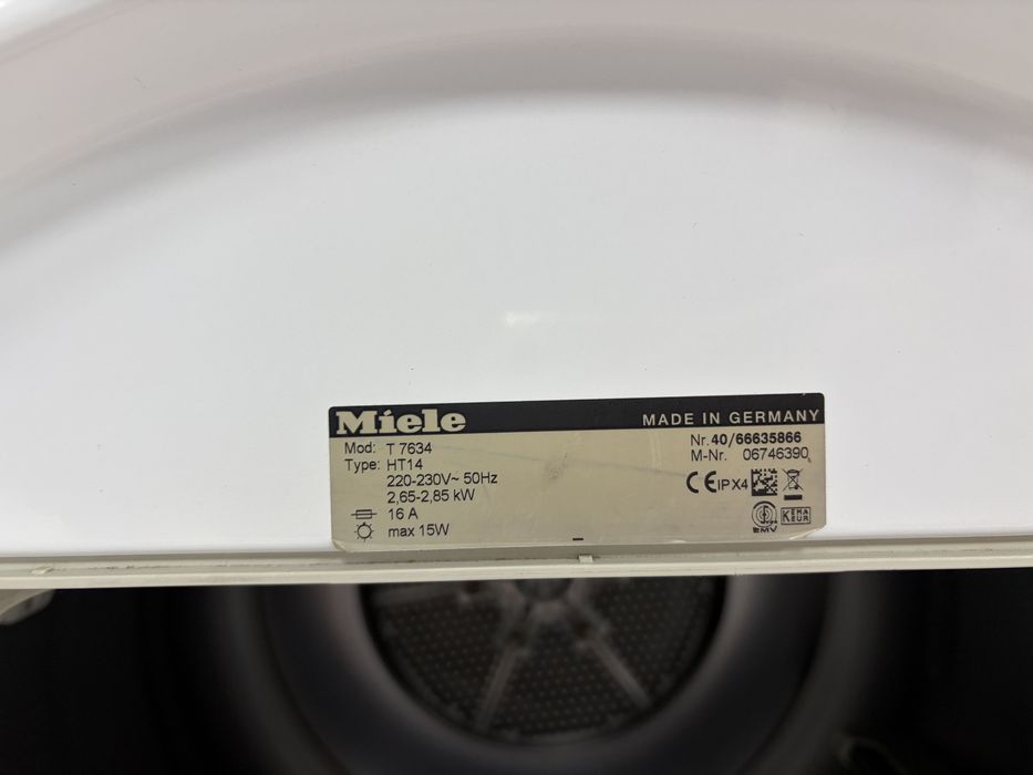MIELE T7634 Novotronic въздуховодна/кoминна/ сушилна/24 мес гаранция