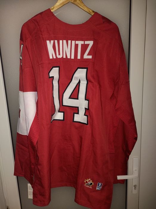 Tricou de hockey marca Nike echipa Canada, #14 Kunitz (Szz XXL)