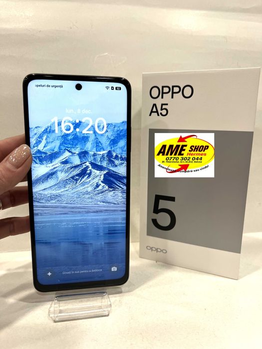 Oppo A5, Dark purple,128GB/6GB RAM, ca NOU!