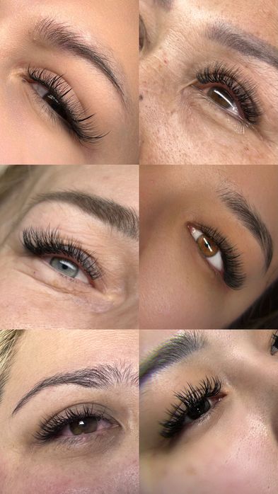 Наращивание ресниц до 4 d - 6500 тг