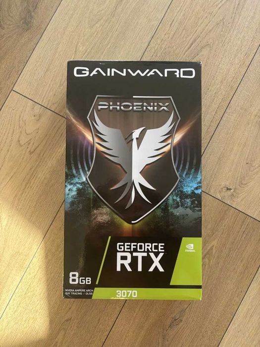 Placa video Gainward RTX 3070 Phoenix 8GB – primul proprietar, cutie