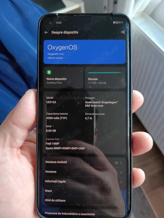 Telefon OnePlus 9 PRO 5G 128 GB
