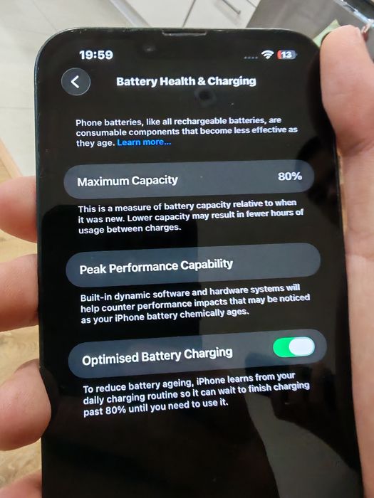 iPhone 14 Plus 128GB (Midnight/Blue)