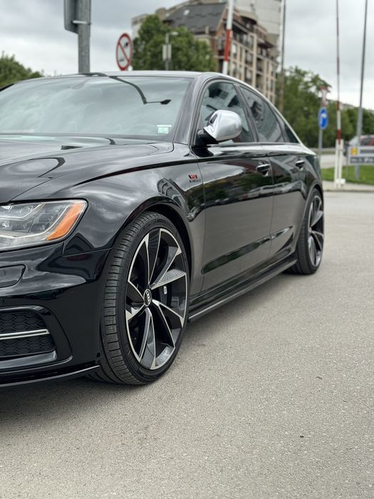 Добавки за прагове Maxton design за Audi S6/S-line C7 (2011-2014)