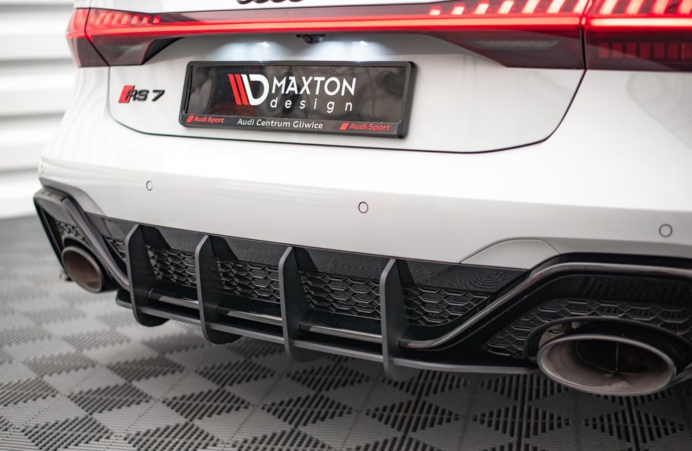 Дифузьор за задна броня Maxton design за Audi RS7 (2019-)