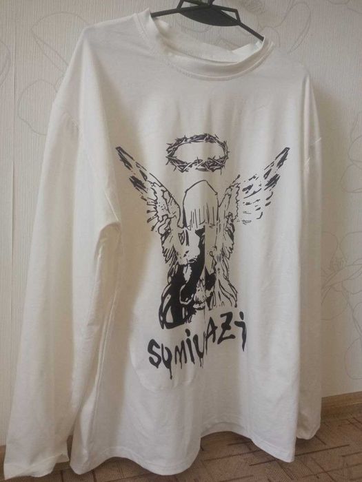 Продам лонгслив с рисунком ангела