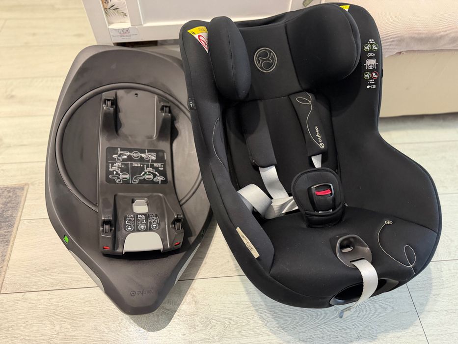 CYBEX Sirona G i-Size + Baza G ISOFIX – scaun auto rotativ 360°  Vând scaun auto CYBEX Sirona G i-Size + baza CYBEX G ISOFIX