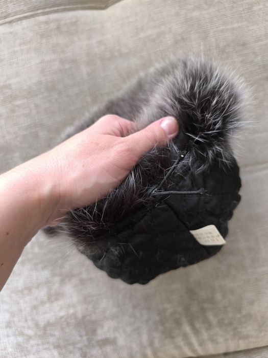 Шапка песец тонированный