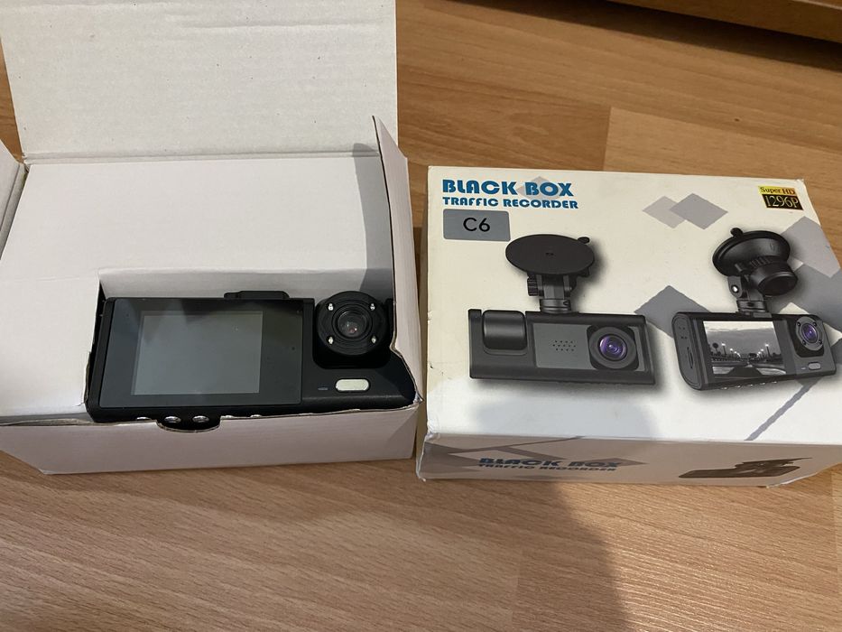 Видеорегистратор 3в1, Black Box C6 Full HD