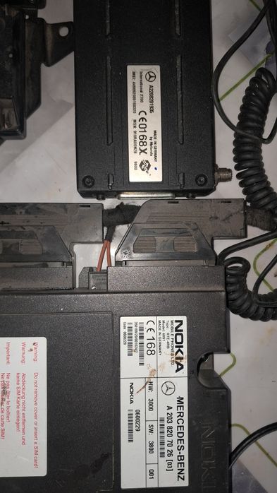 Mersedes.210E.Автотелефоны