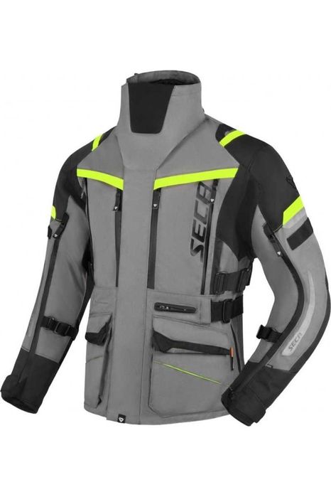 Echipament moto SECA Arakis 3 – pantaloni negri + geaca Titanium