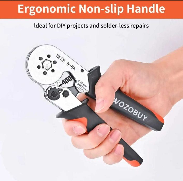 Обжим для проводов, клещи, щипцы.