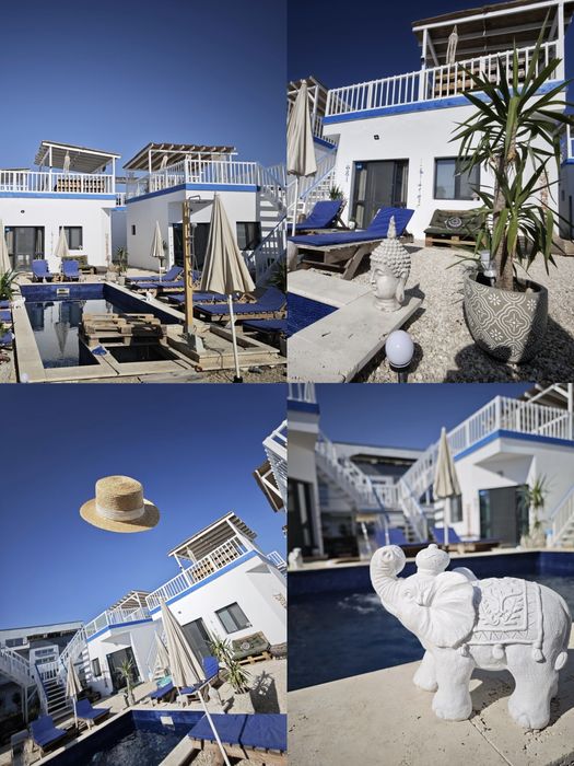 Vând / închiriez CAZARE Beach Bungalows Costinești NIBIRU- pt 2-4pers- piscină, terasă cu vedere la mare