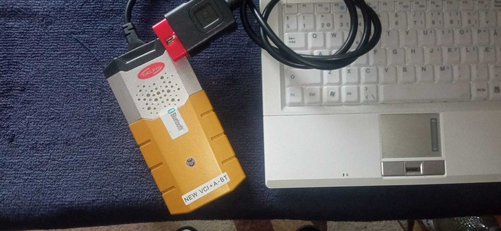Diagnoza auto Delphi plus laptop diagnoza MSI