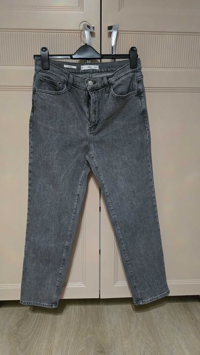 Blugi Claudia Mango gri mas 38