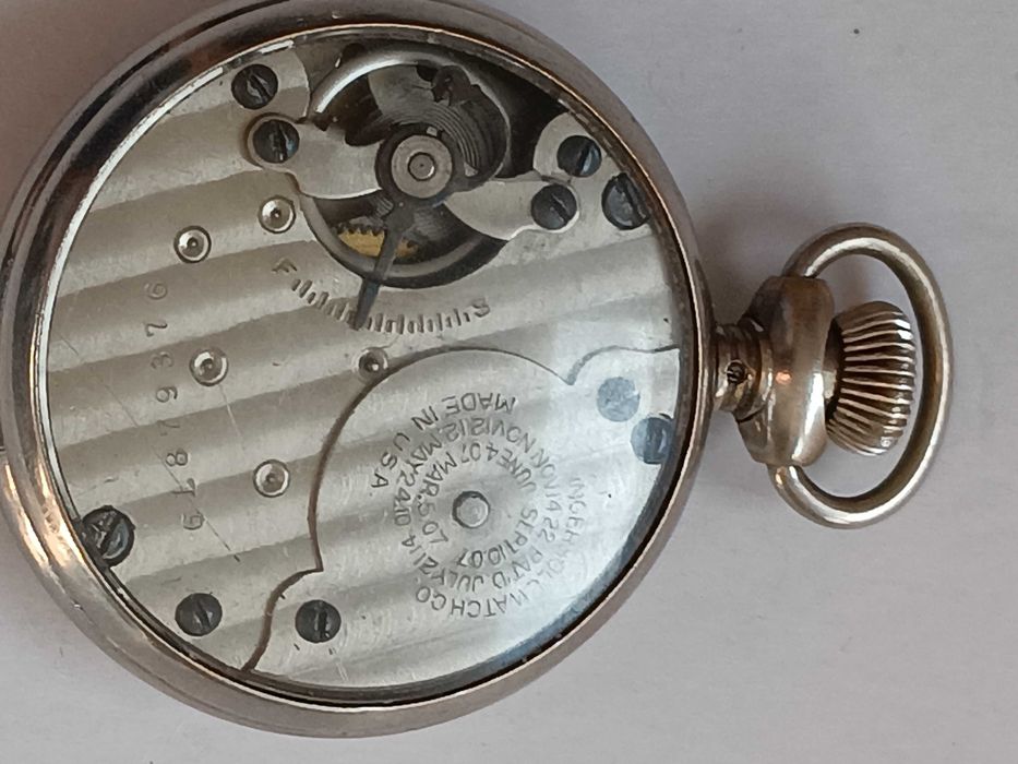 Ceas mecanic militar Ingelsoll Midget Radiolite, made in U.S.A anii 20