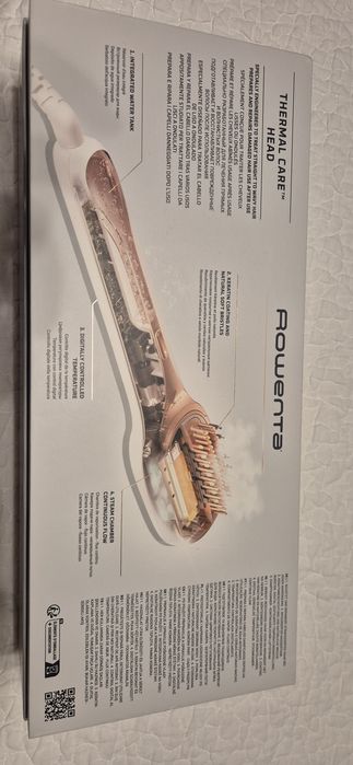 Perie reparatoare cu abur Rowenta Hair Therapist