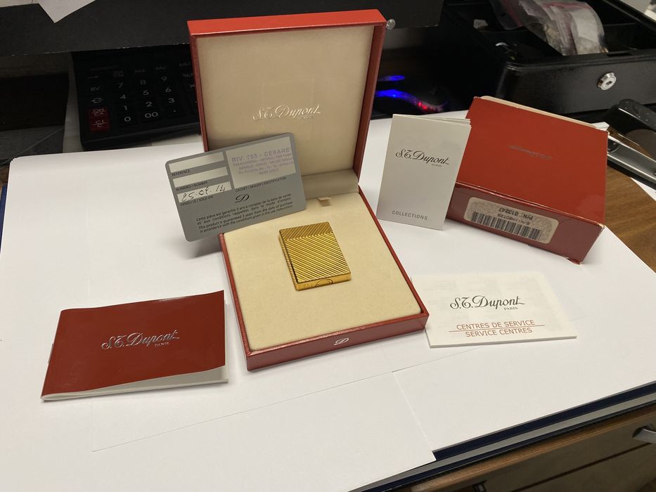 Brichetă S.T. Dupont Gold -Originala