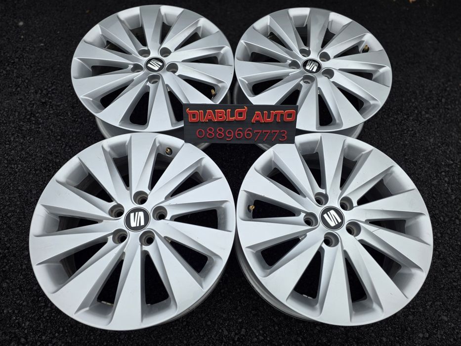 Джанти оригинални 16 5х100 6J ET45 Seat,VW,Skoda