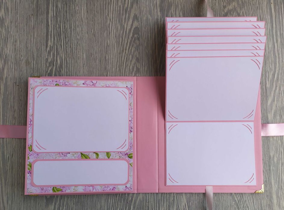 Скрапбук албум "Пухкаво зайче", ръчна изработка /53.51