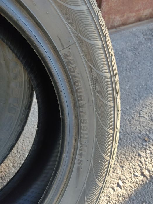 Шины 225*60*R17 лето 4 шт