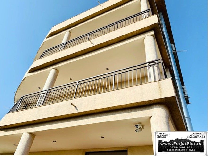 Balcon fier forjat