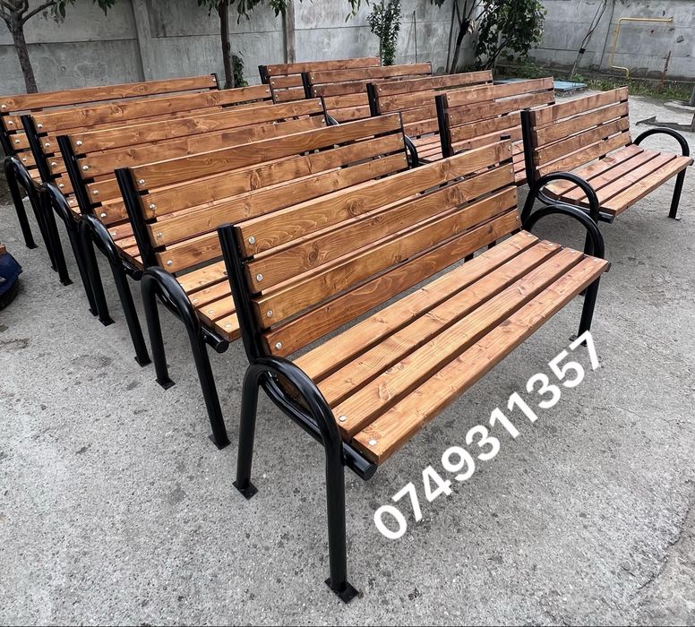 Banca parc gradina spati verzi