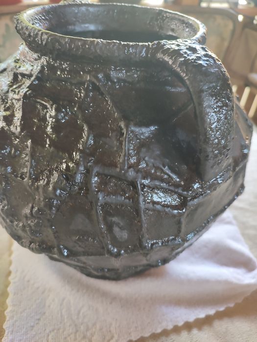 Oală lut pentru gătit sarmale..ardei umpluți etc.