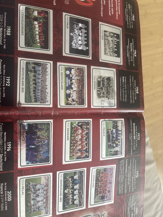 Vand album Panini Uefa Euro 2008 Complet