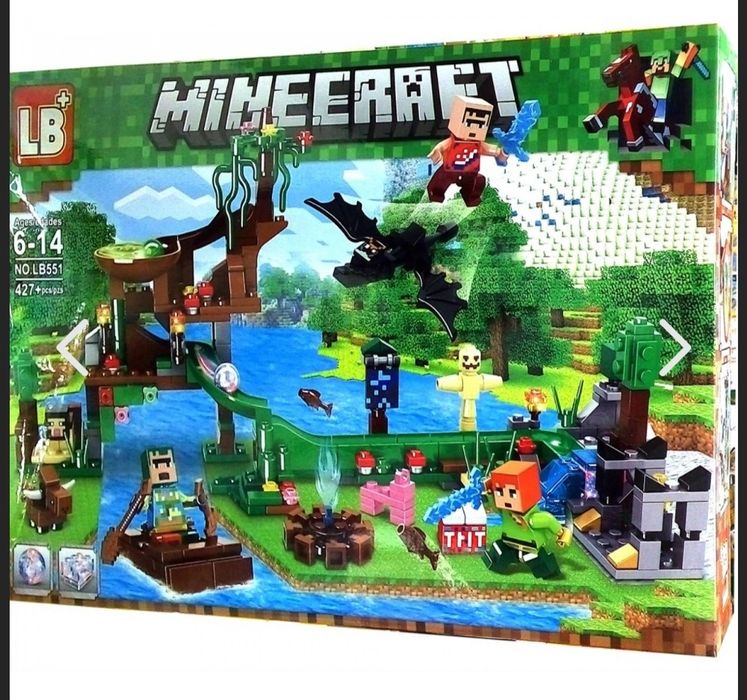 Голям Конструктор Майнкрафт Minecraft  427 части