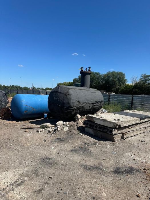 Ёмкость для газа.