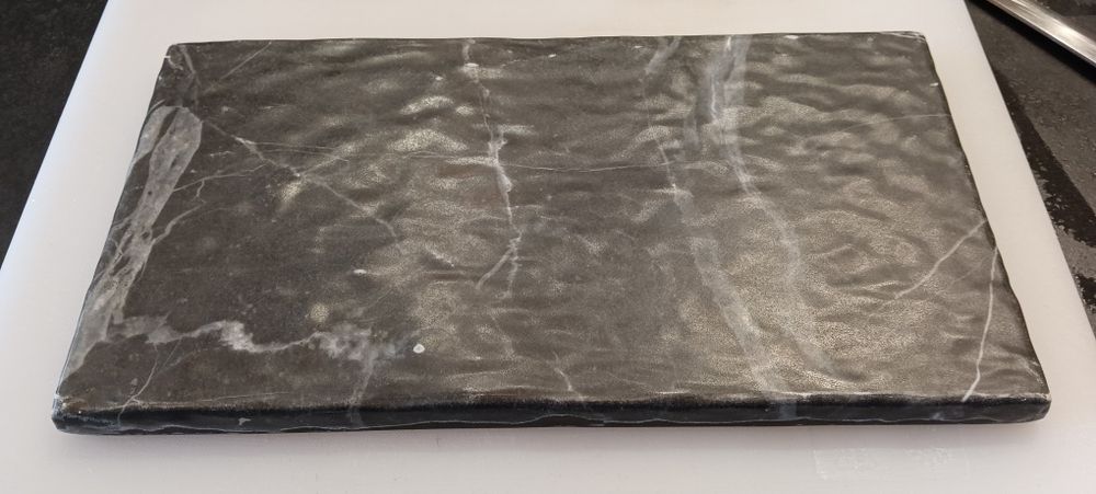 Меламиново плато 17.7x32.5см. ЧЕРНО