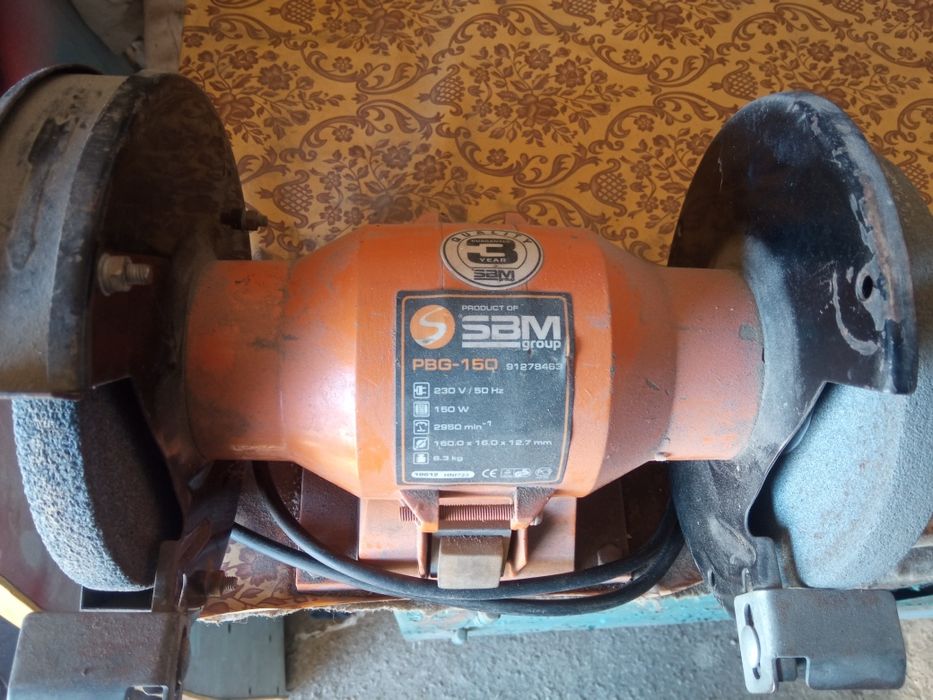 Верстак с Тисами и Точилкой