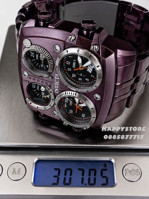 INVICTA Purple 54 mm, Инвикта нов мъжки часовник