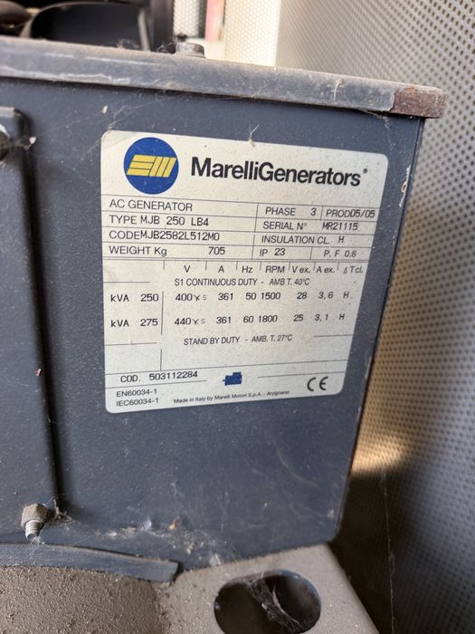 Generator 275KVA