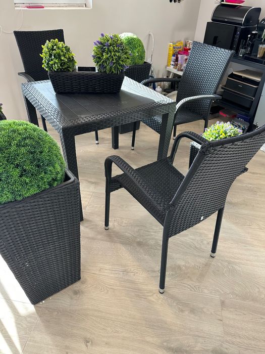 Градинска мебел от изкуствен ратан