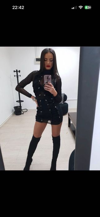 Rochie nepurata neagra