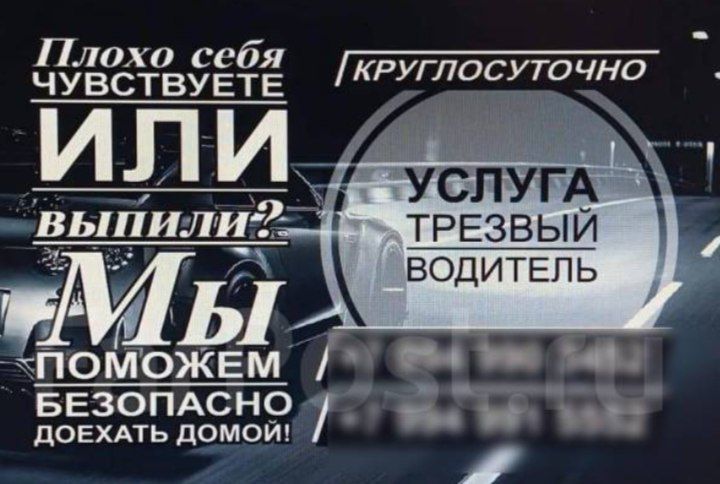 Трезвый водитель