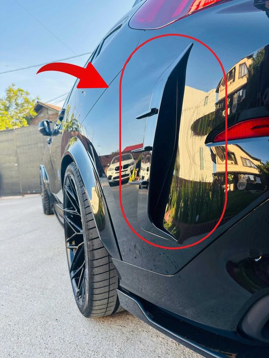 Ornamente Splitere Flapsuri Bara Spate BMW X6 G06 (2019-2023)