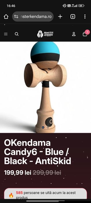 Kendama gratis grip bun