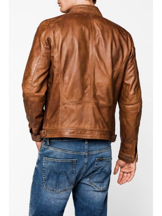Geaca de piele BRIXTON Mario Conti