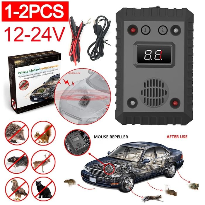 Ултразвук против мишки коли автомобили гараж ултразвуков уред против г