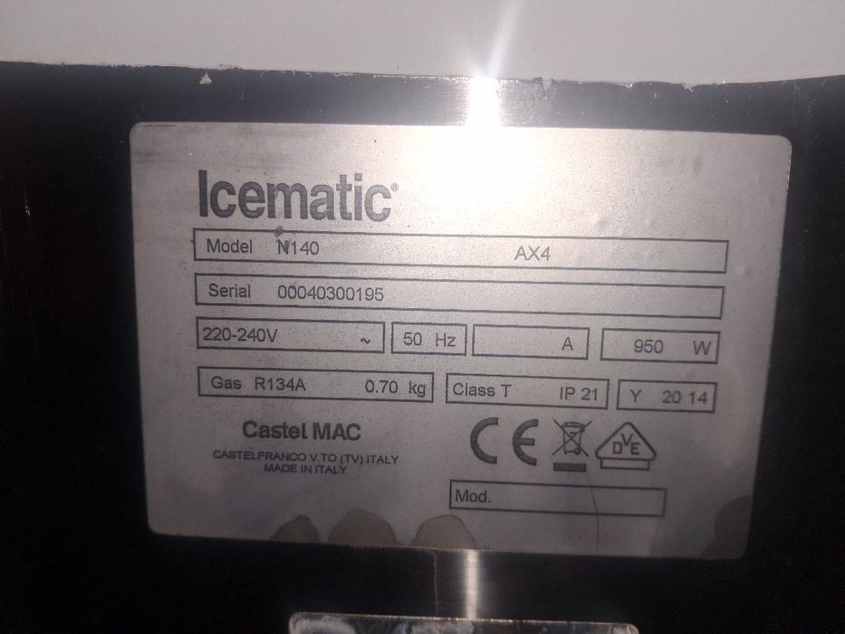 Ледогенератор професионален 140 кг ICEMATIC