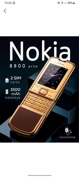 Nokia 8800 yangi