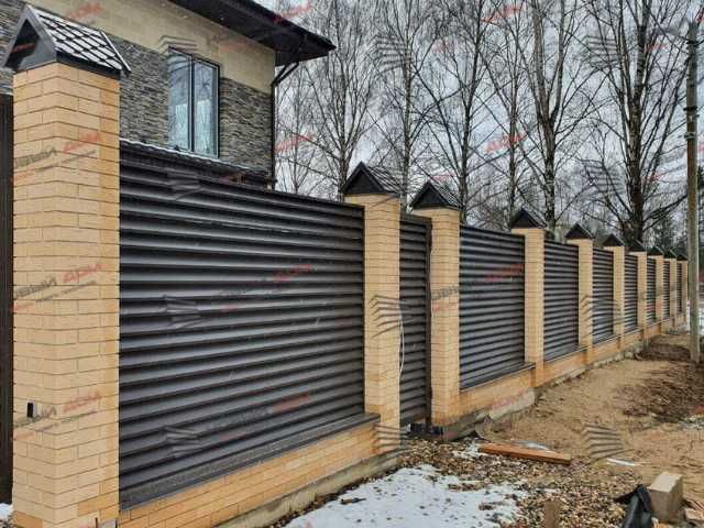 Забор жалюзи еврозабор