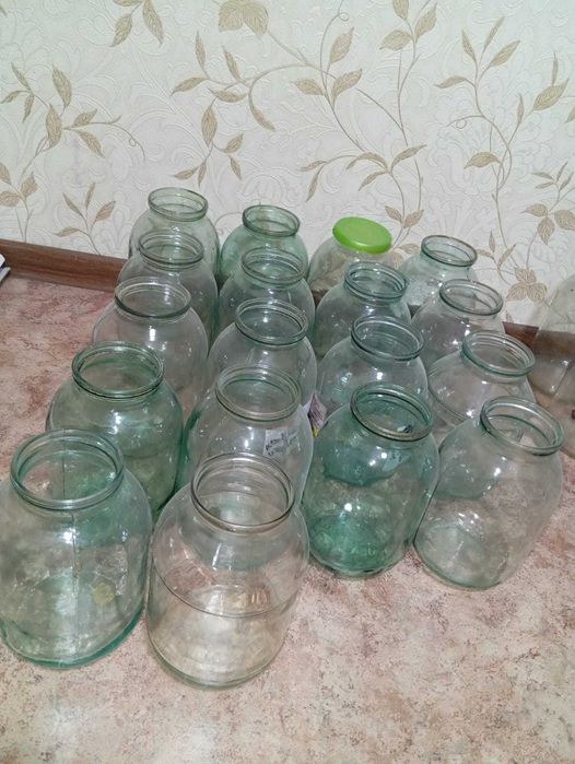 Банки стеклянные б/у